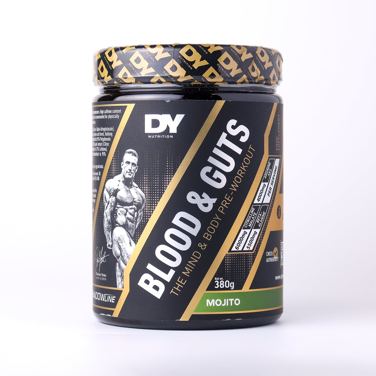 DY Nutrition Blood And Guts Pre Workout Powder