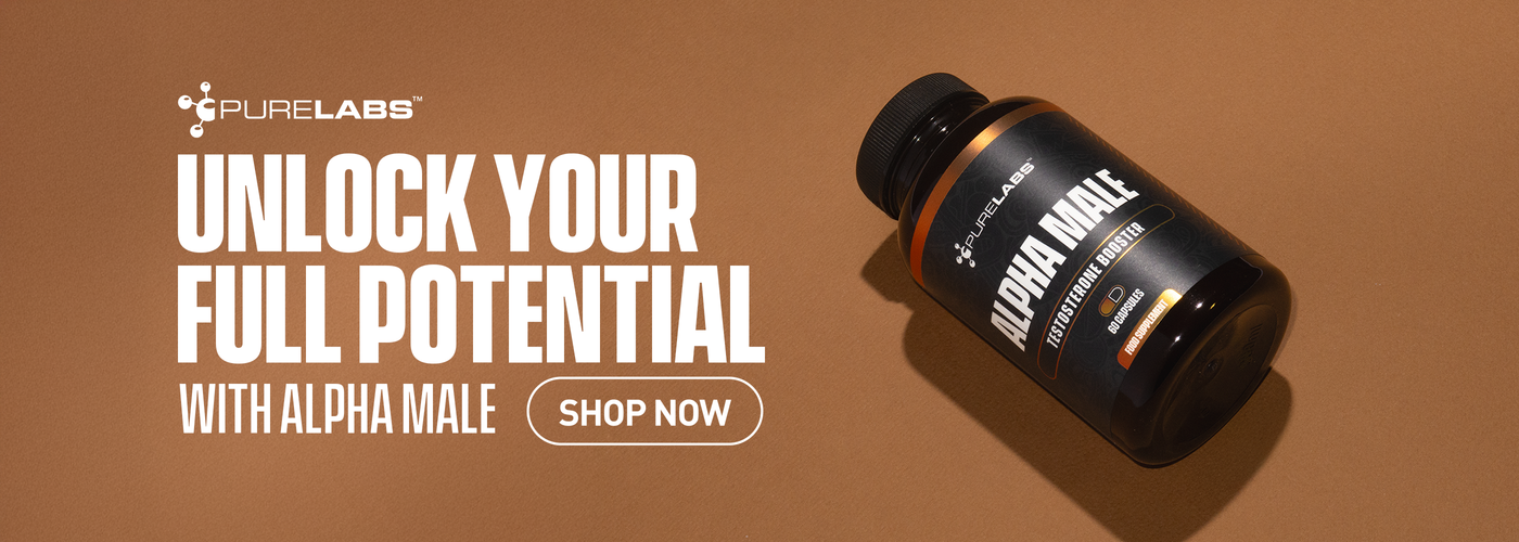 Pure Labs Alpha Male Supplement For Wellbeing