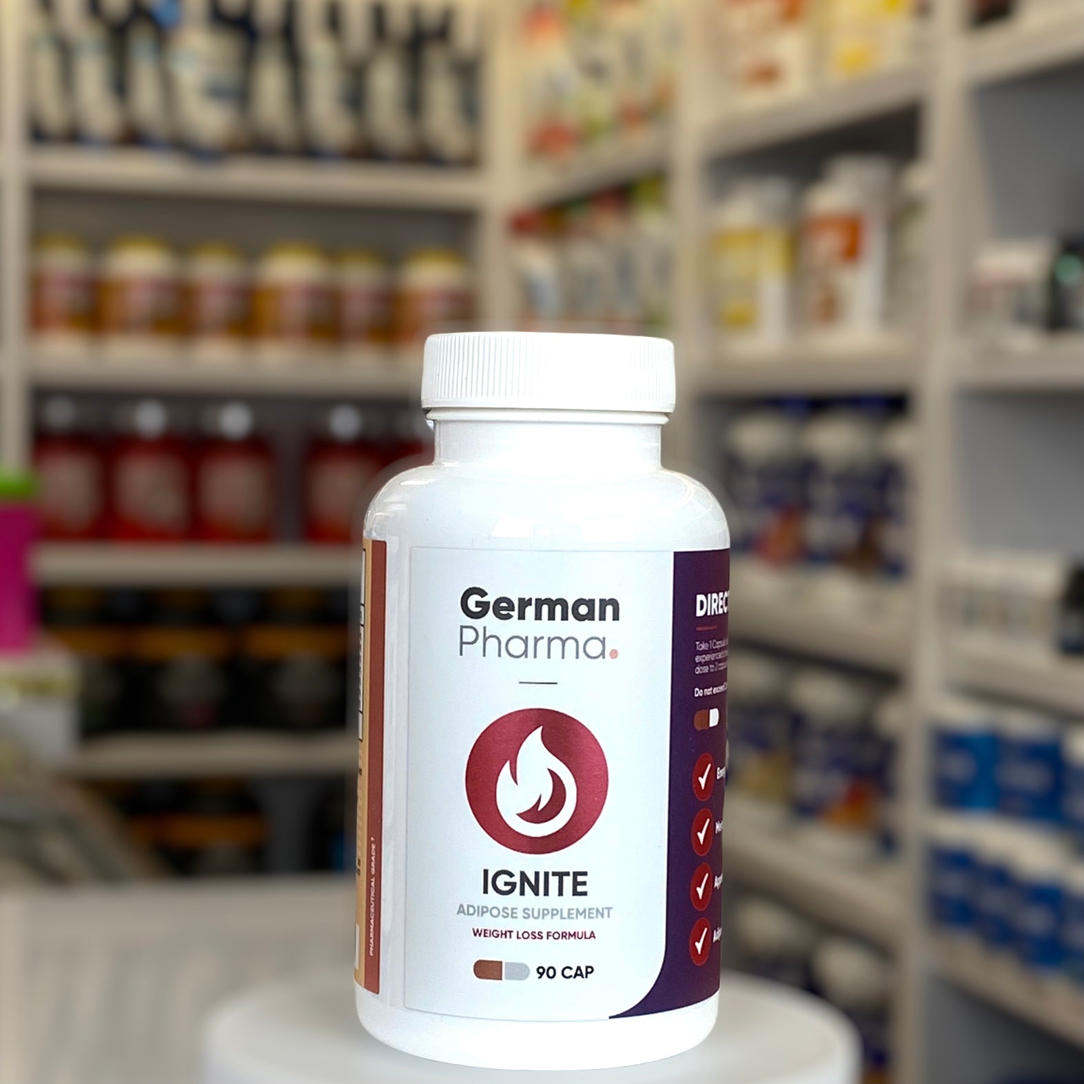 German Pharma Ignite Weight Loss Agent Fitness Factory