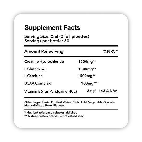 Creatine HCL Ingredients